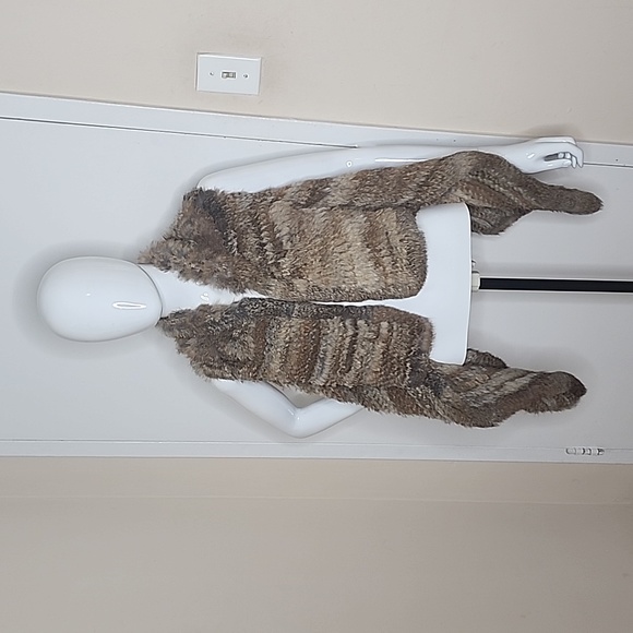 Rudsack Rabbit Fur vest - Picture 3 of 9